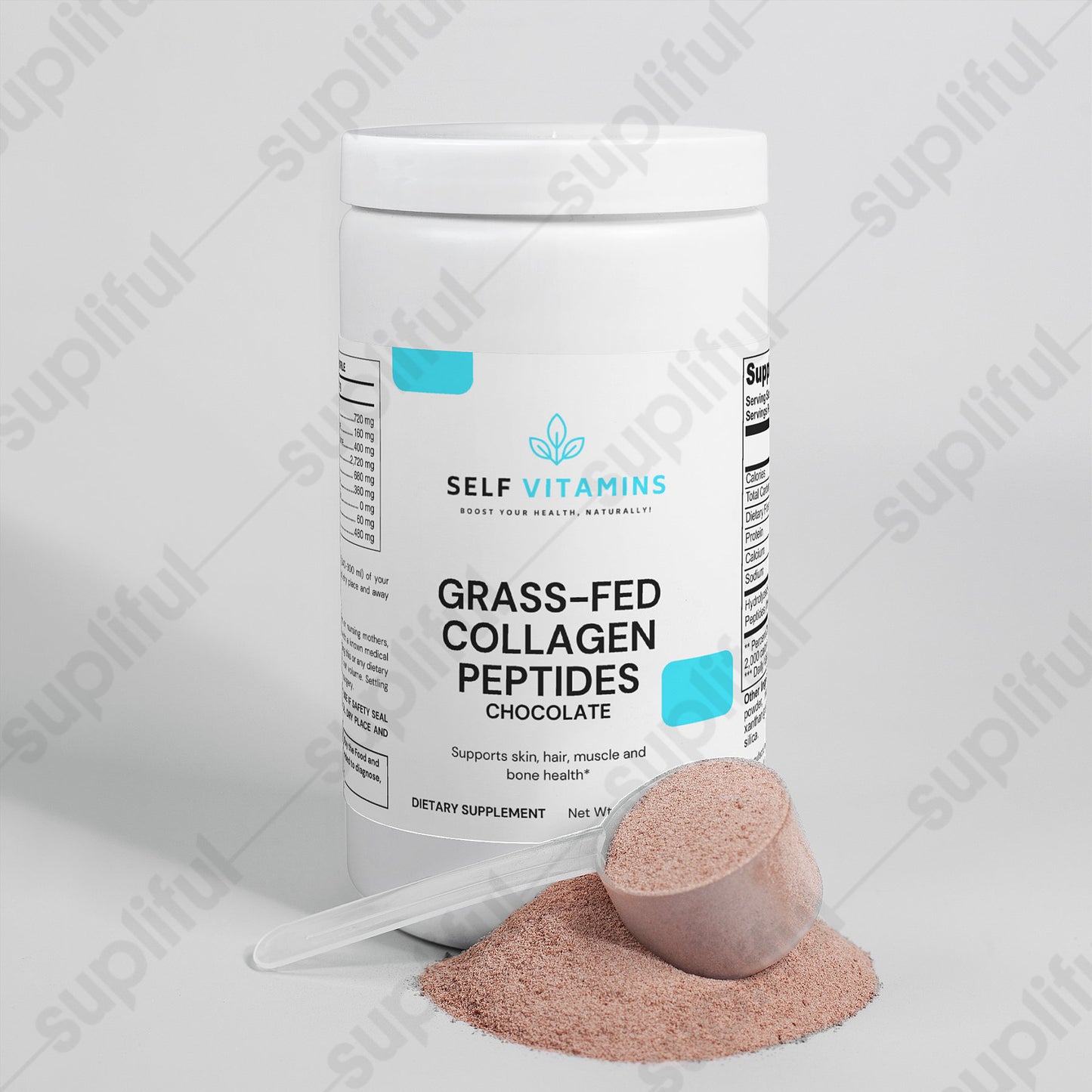 Grass-Fed Collagen Peptides Powder (Chocolate)