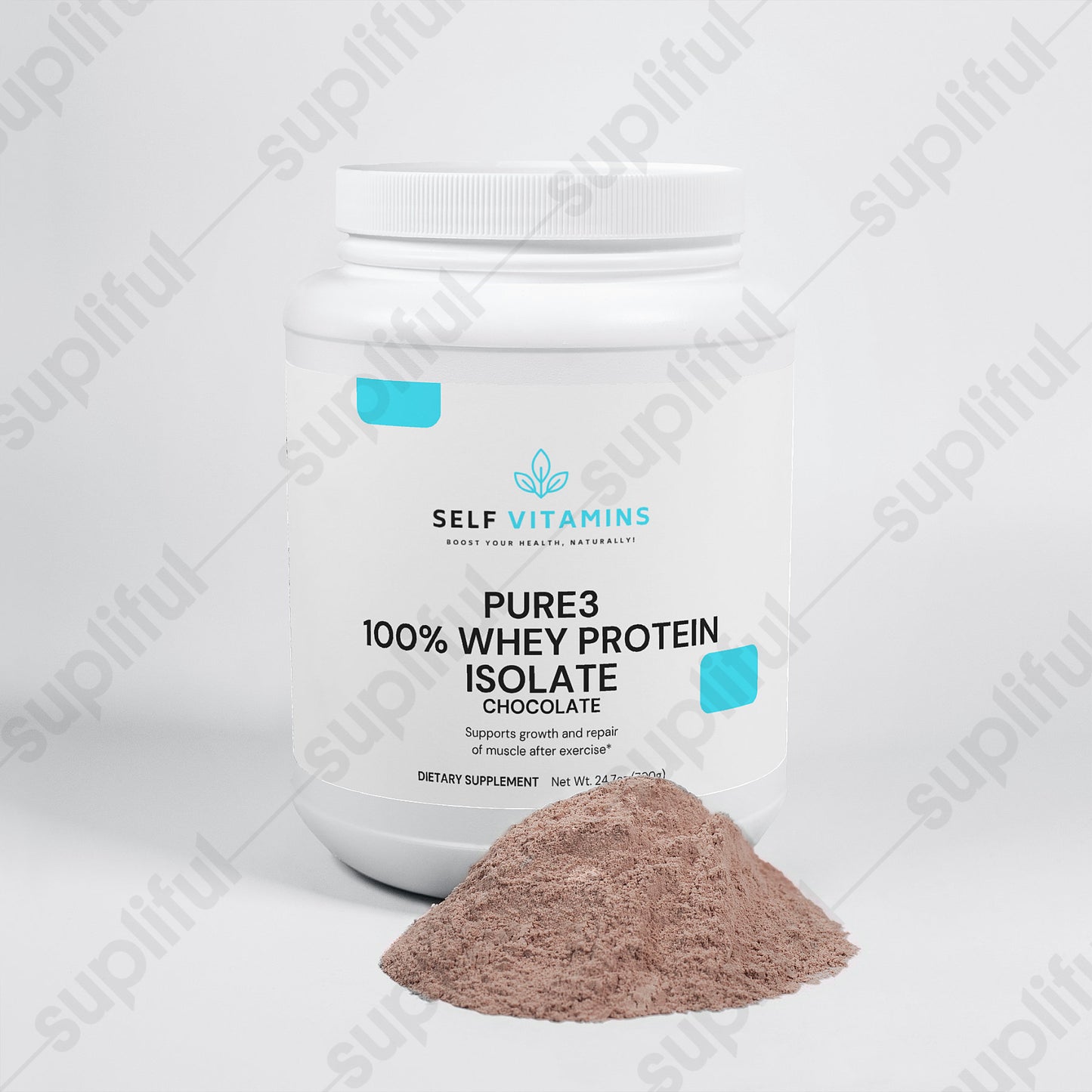 Pure3 100% Whey Protein Isolate (Chocolate)