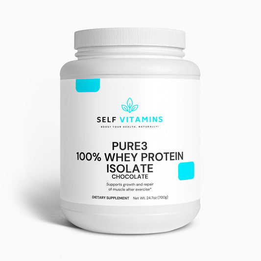 Pure3 100% Whey Protein Isolate (Chocolate)